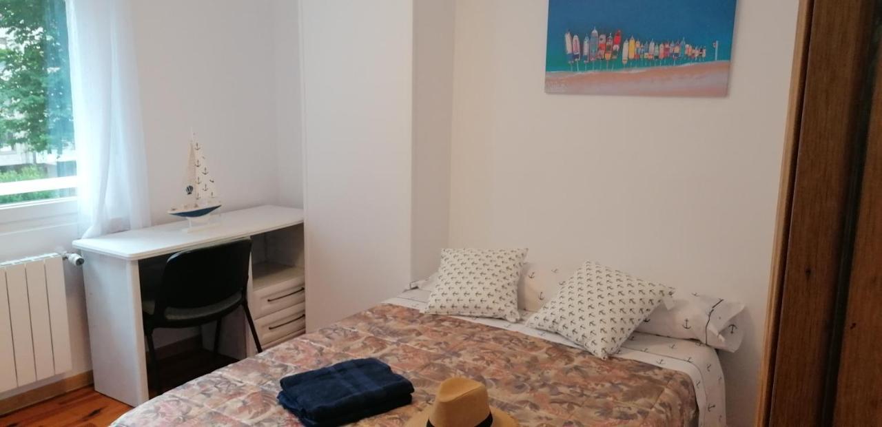 Coqueto Apartamento En Alameda Principal Garaje Santander Exterior foto